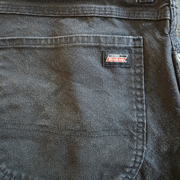 Dickies Black Mens Utility Pants W40xL30 - Picture 5 of 6